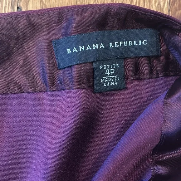 Banana Republic Bias Cut Silk Skirt | Size 4 - Picture 5 of 6